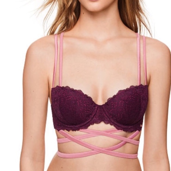 Pink date push up bralette Clearance